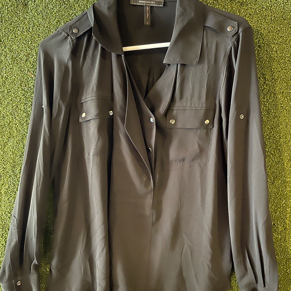 BCBG Black Blouse
